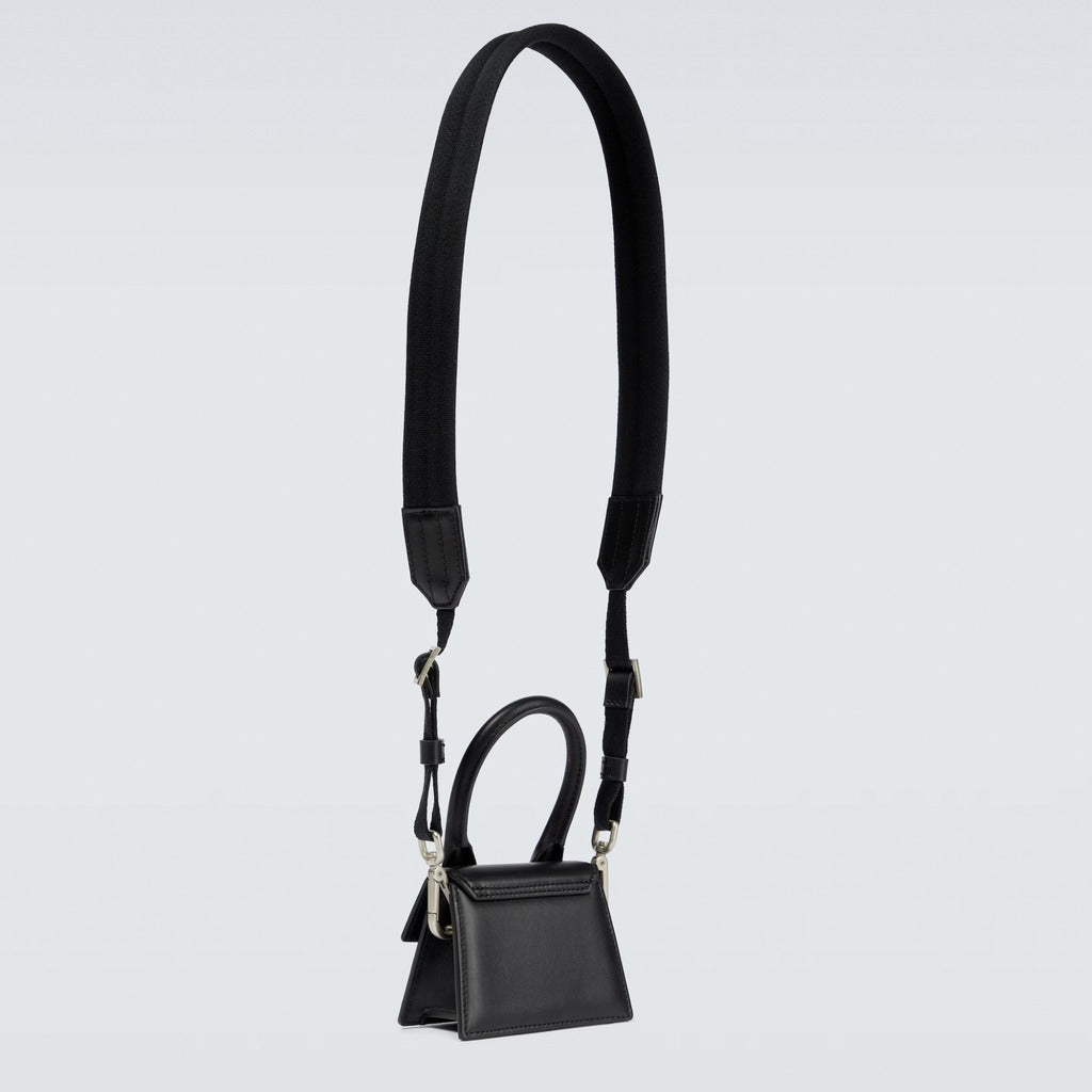 Jacquemus Cotton Crossbody Bag Black — view 5
