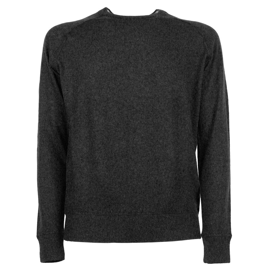 Emilio Romanelli Cashmere Crewneck Antracite — view 2