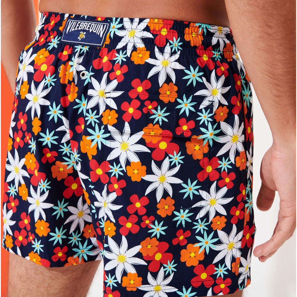 Vilebrequin Cotton Swim Shorts Spring Flowers — view 4