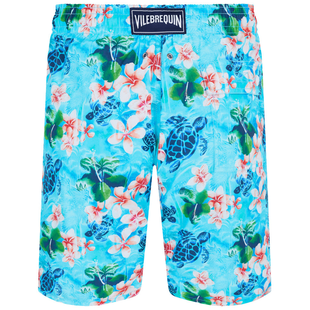 Vilebrequin Cotton Swim Bermuda Flowers Vintage — view 2
