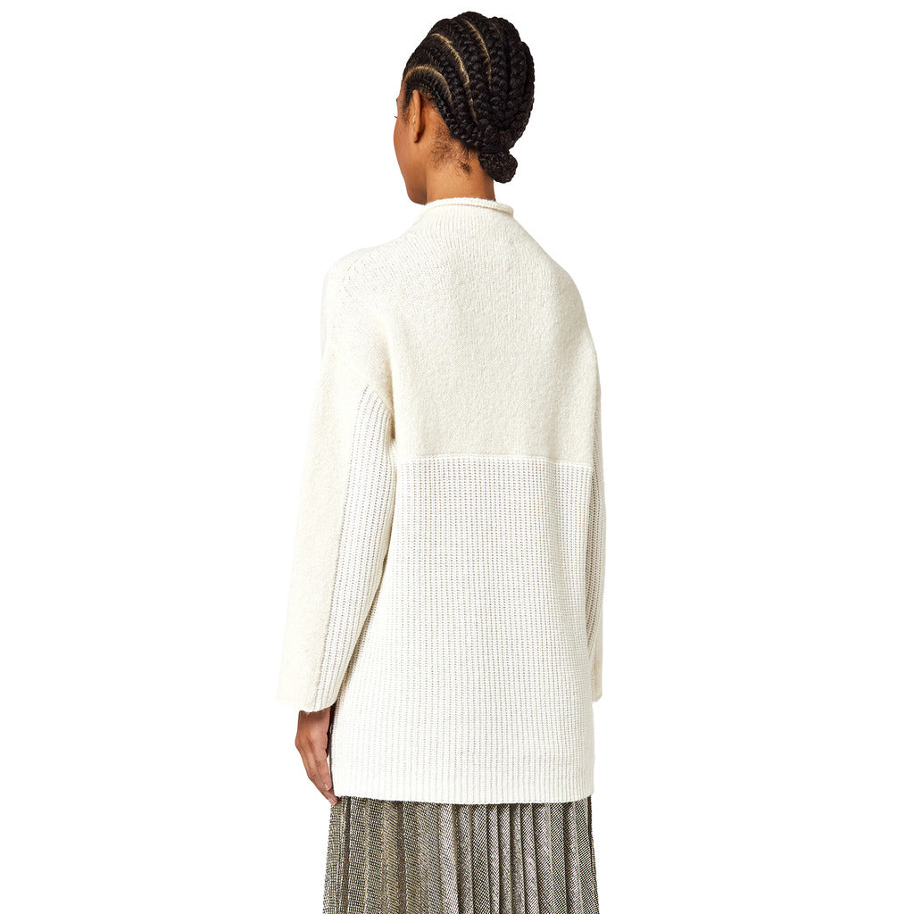 Alpha Studio Wool Sweater Over Match Yarn — view 2