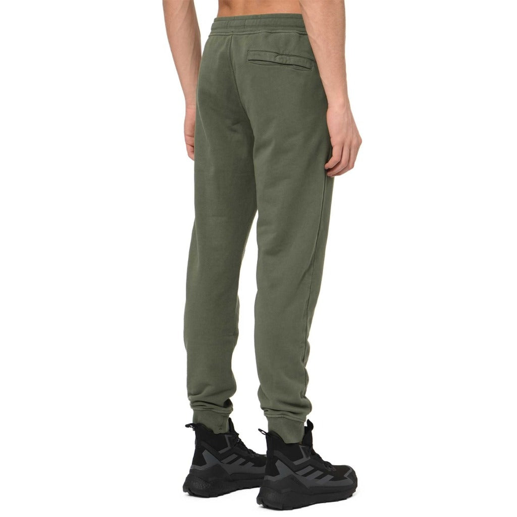 Stone Island Cotton Trousers Green — view 2