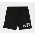 Dsquared2 Cotton Shorts Icon Neri
