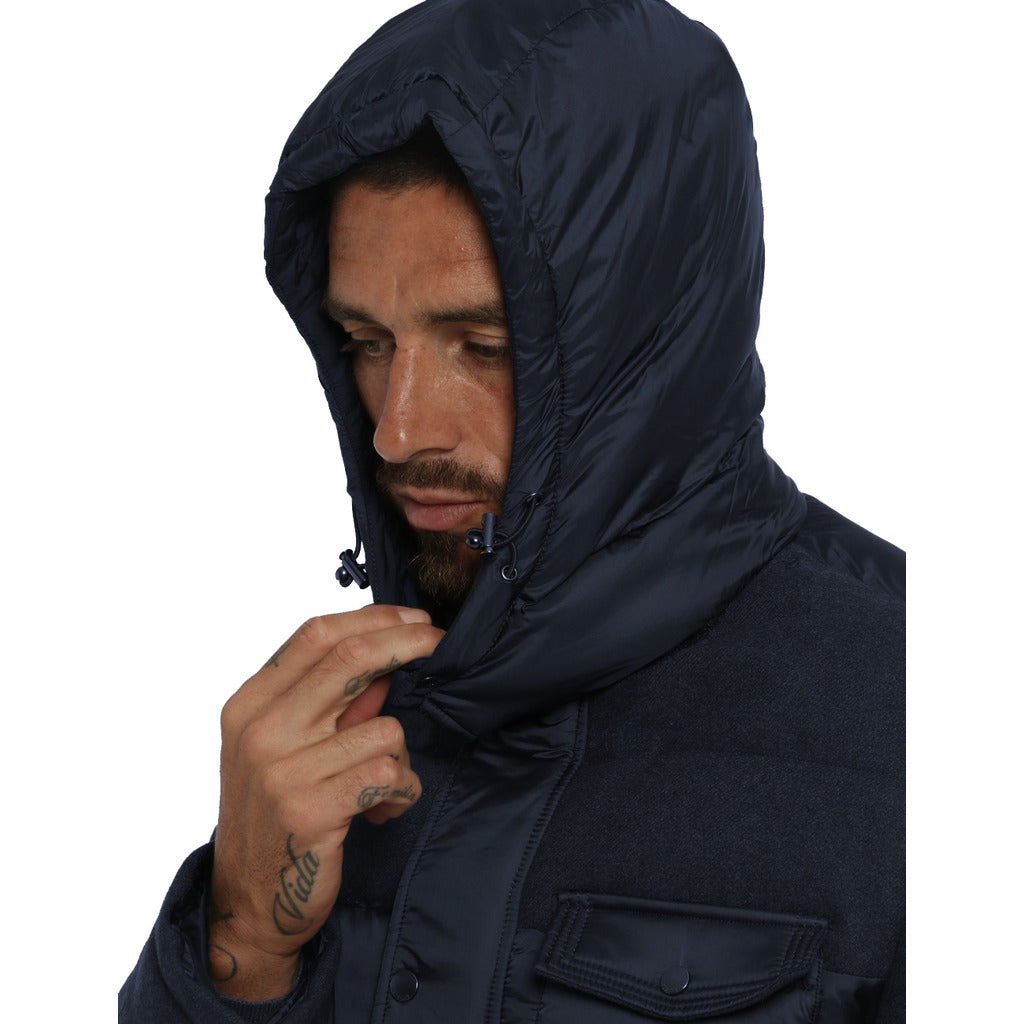 Yes Zee Wool Down Jacket Blue — view 3