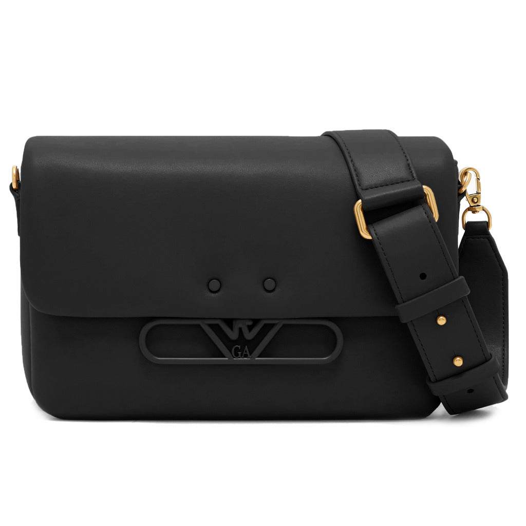 Emporio Armani Calfskin Shoulder Bag Soft Leather