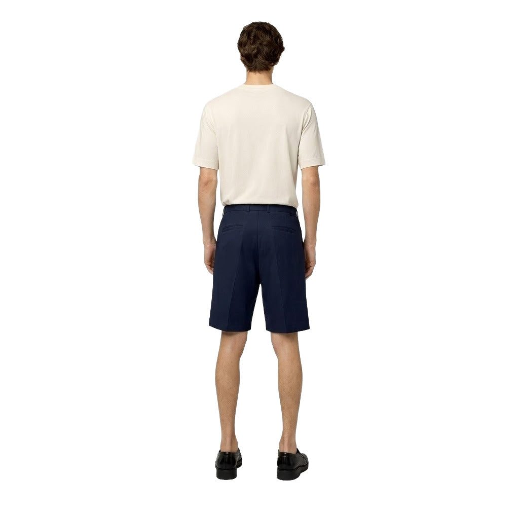 alpha studio - shorts - au-1441q-blu