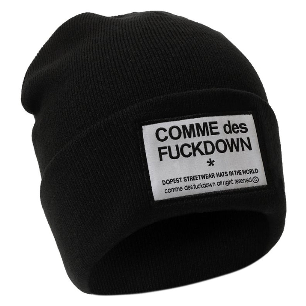 Comme Des Fuckdown Berretto Logo Etichetta