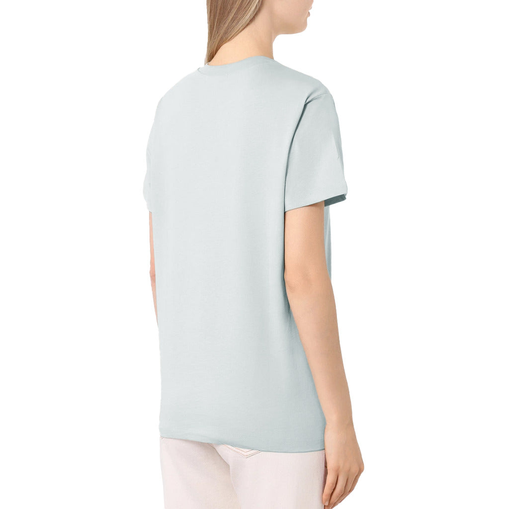 Hinnominate Cotton T-Shirt Grigio Pietra — view 3