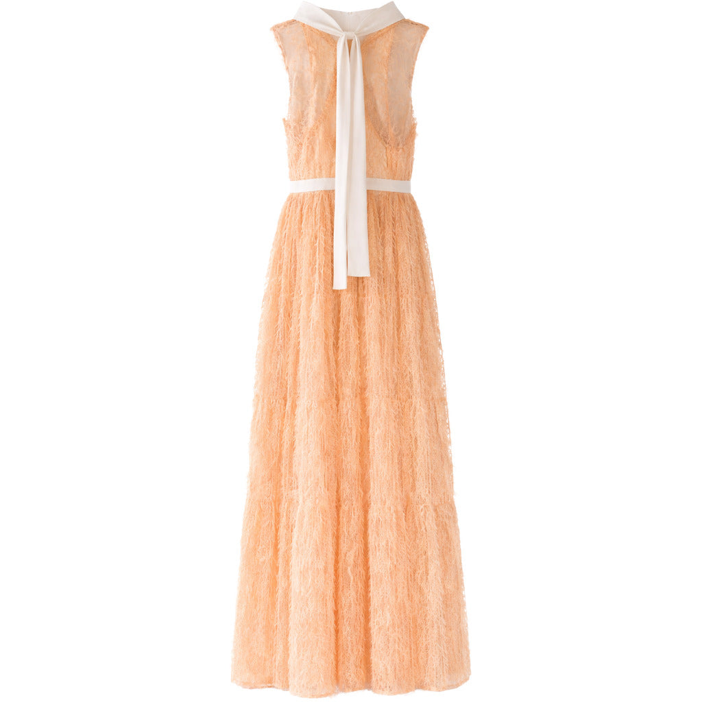 Elisabetta Franchi Lace Dress Pink — view 3