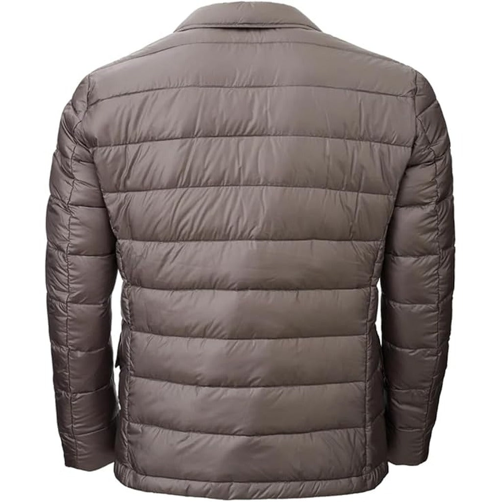 Add Jacket With Quilted Effect In Brown Color — view 2