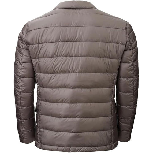 Add Jacket With Quilted Effect In Brown Color — view 2