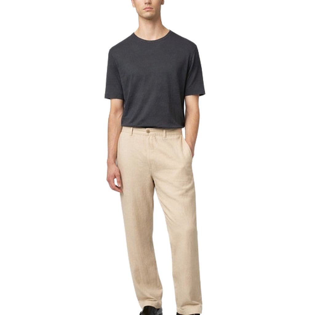 alpha studio - Trousers - au-1462q-beige