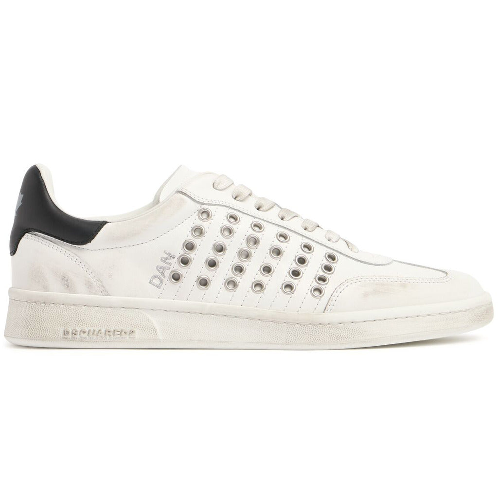 Dsquared2 Calfskin Underwear Sneaker White