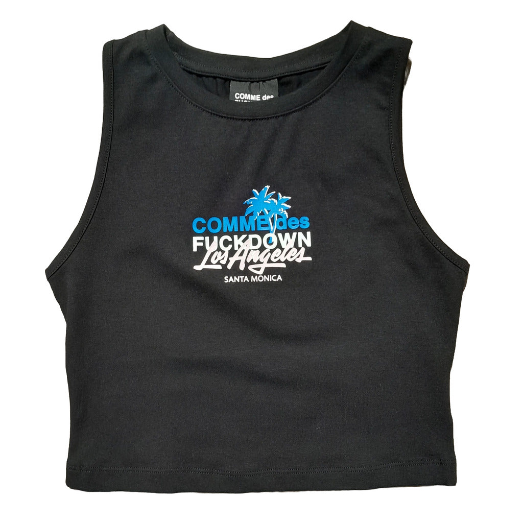Comme Des Fuckdown Top Nero