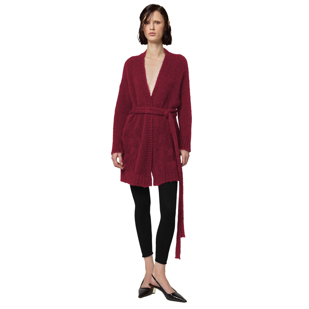 Alpha Studio Wool Cardigan Belt