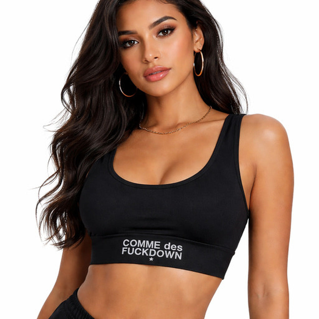 Comme Des Fuckdown Top In Lycra