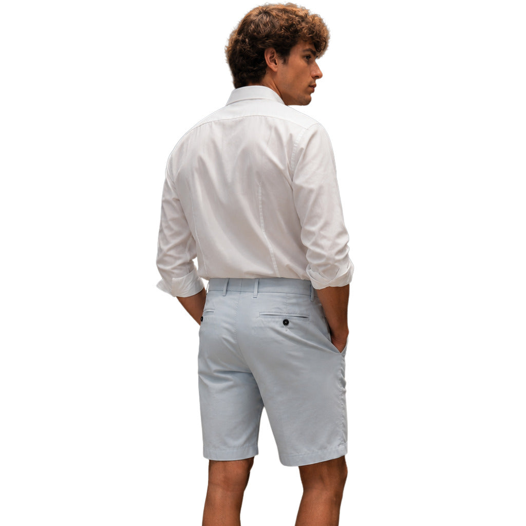 Dolce & Gabbana Cotton Shorts Azzurri Light Blue — view 2