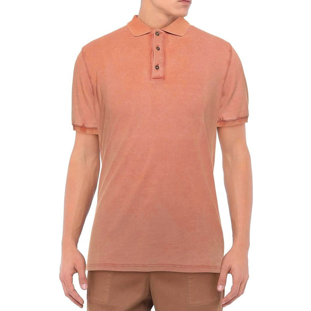 Alpha Studio Cotton Polo Rosa Dye — view 3