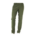 100% Milano Cotton Trousers Green