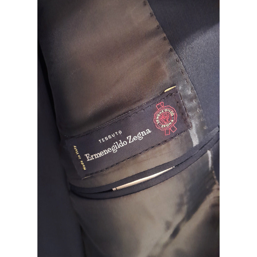 Ermenegildo Zegna Tessuto Wool Suit Blue — view 3
