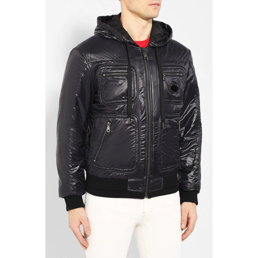 Dolce & Gabbana Nylon Jacket Blue — view 4