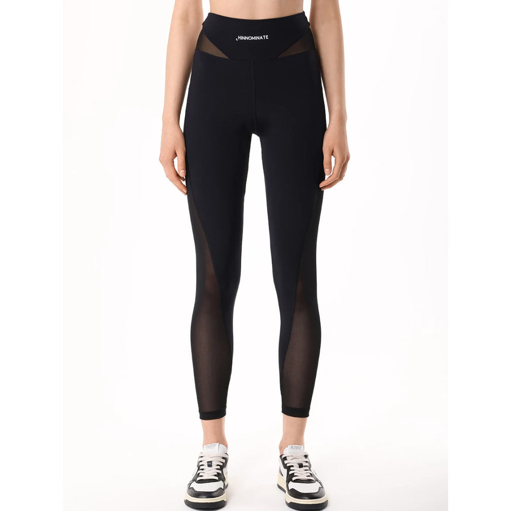 Hinnominate Nylon Leggings Fitness Nero — view 3