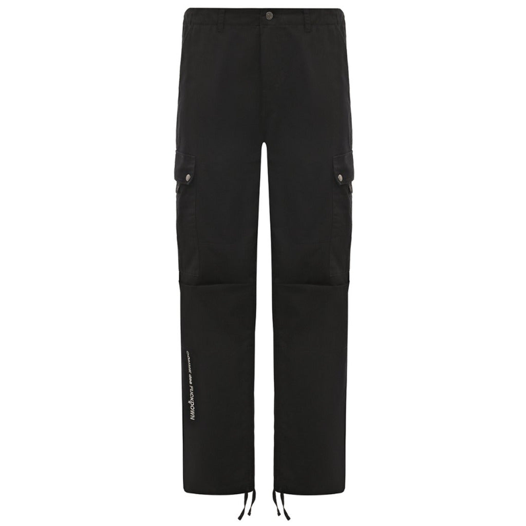 Comme Des Fuckdown Cotton Trousers Cargo Black