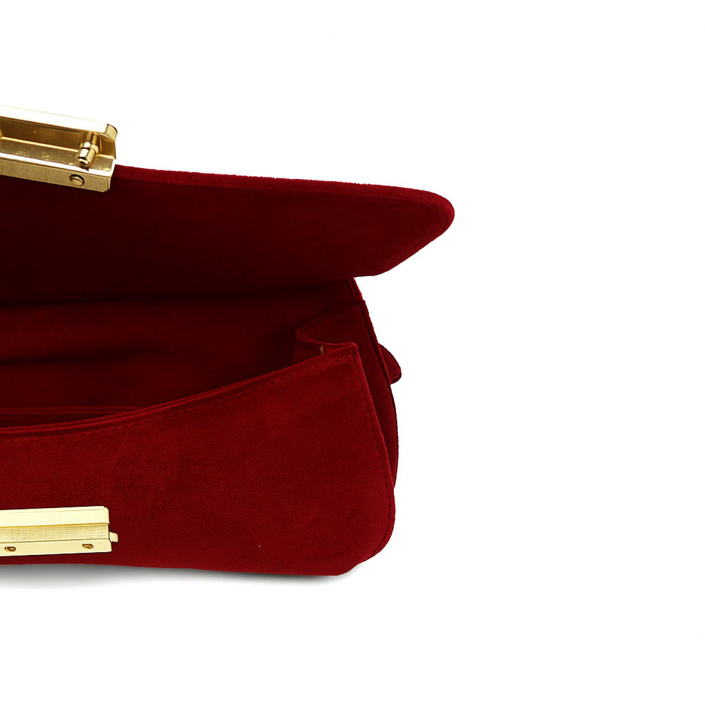 Emporio Armani Velvet Bag Red — view 3