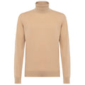 Alpha Studio Cashmere Sweater Dolcevita Beige