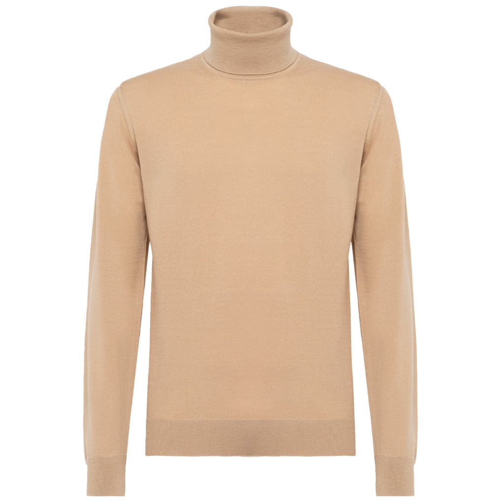 Alpha Studio Cashmere Sweater Dolcevita Beige
