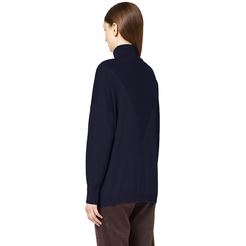 Alpha Studio Cashmere Sweater Midnight Blue — view 2