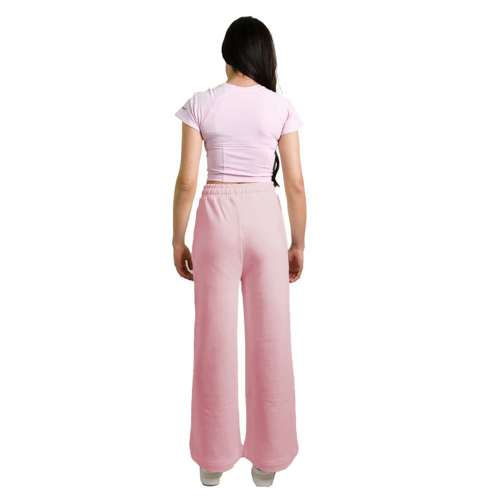Hinnominate Palazzo Pants In Cotton With Drawstring, Side — view 2