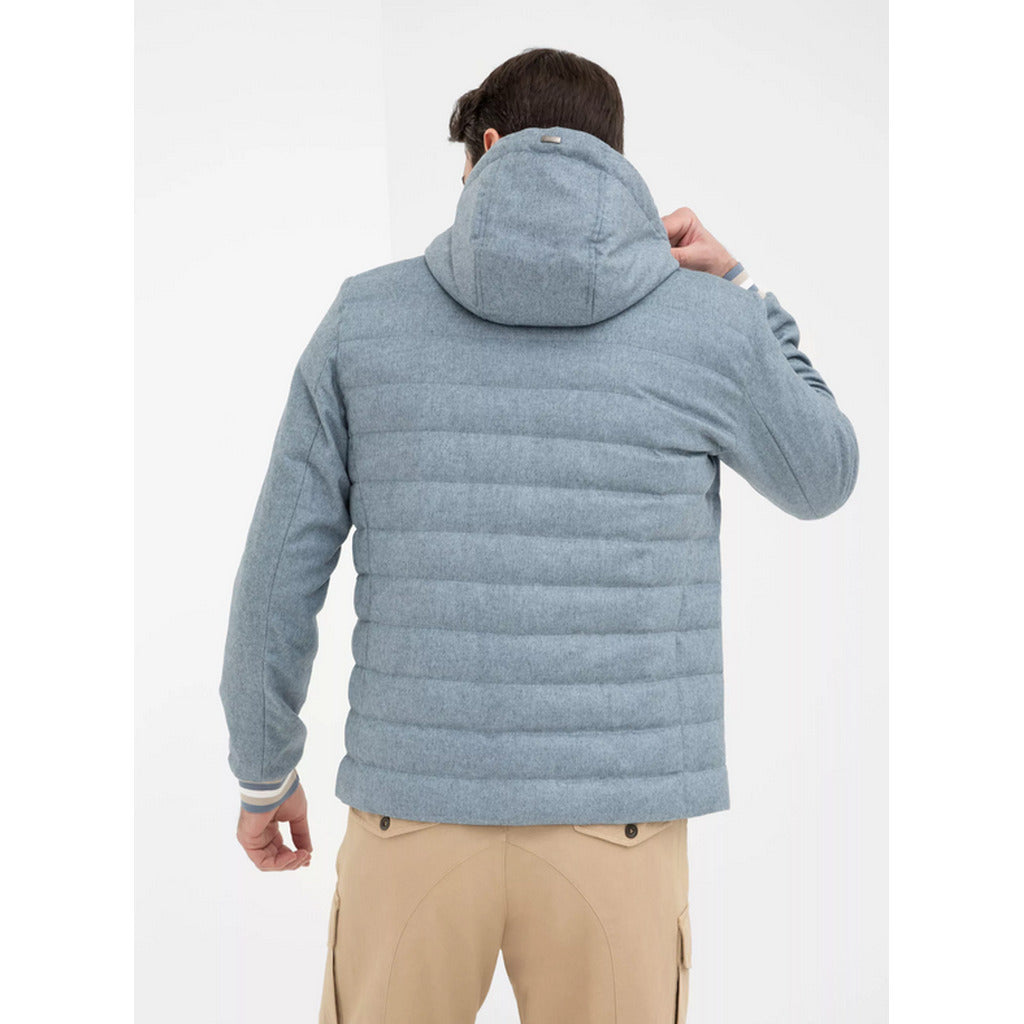 Herno Cashmere Jacket Sky Blue Light Blue — view 2