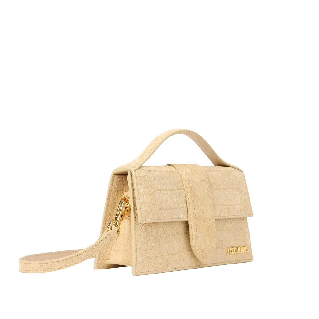 Jacquemus Cotton Crossbody Bag Gold Beige — view 3