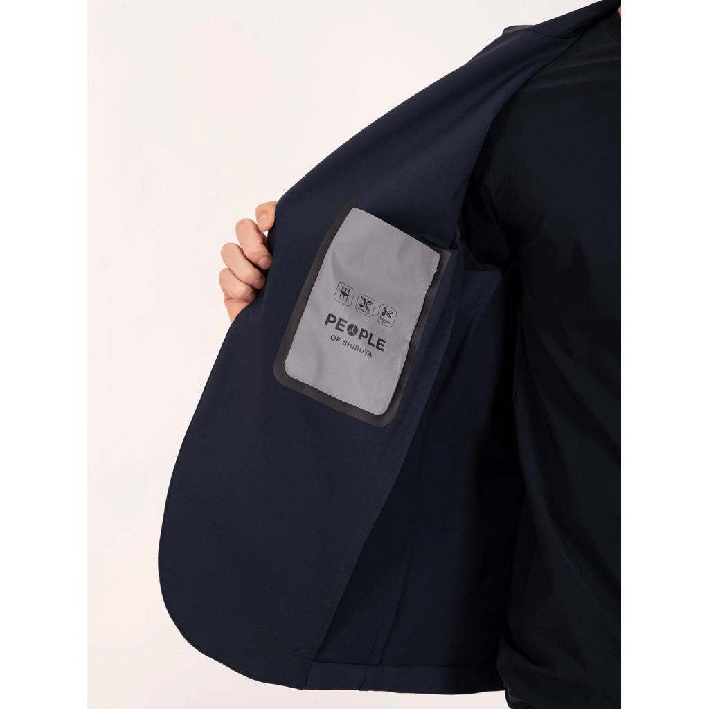 People Of Shibuya Discover The Jacket — Two-Button Jacket, Made Blue — view 3