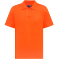 Vilebrequin Linen Polo Arancio Abricot