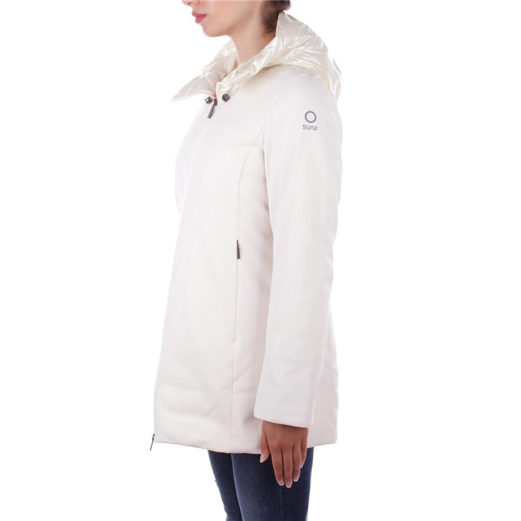 Suns Ortensia Jacket White Silver — view 6