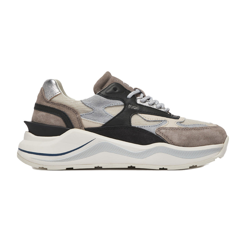 D.A.T.E. Suede Fuga Dragon Ivory Beige — view 2