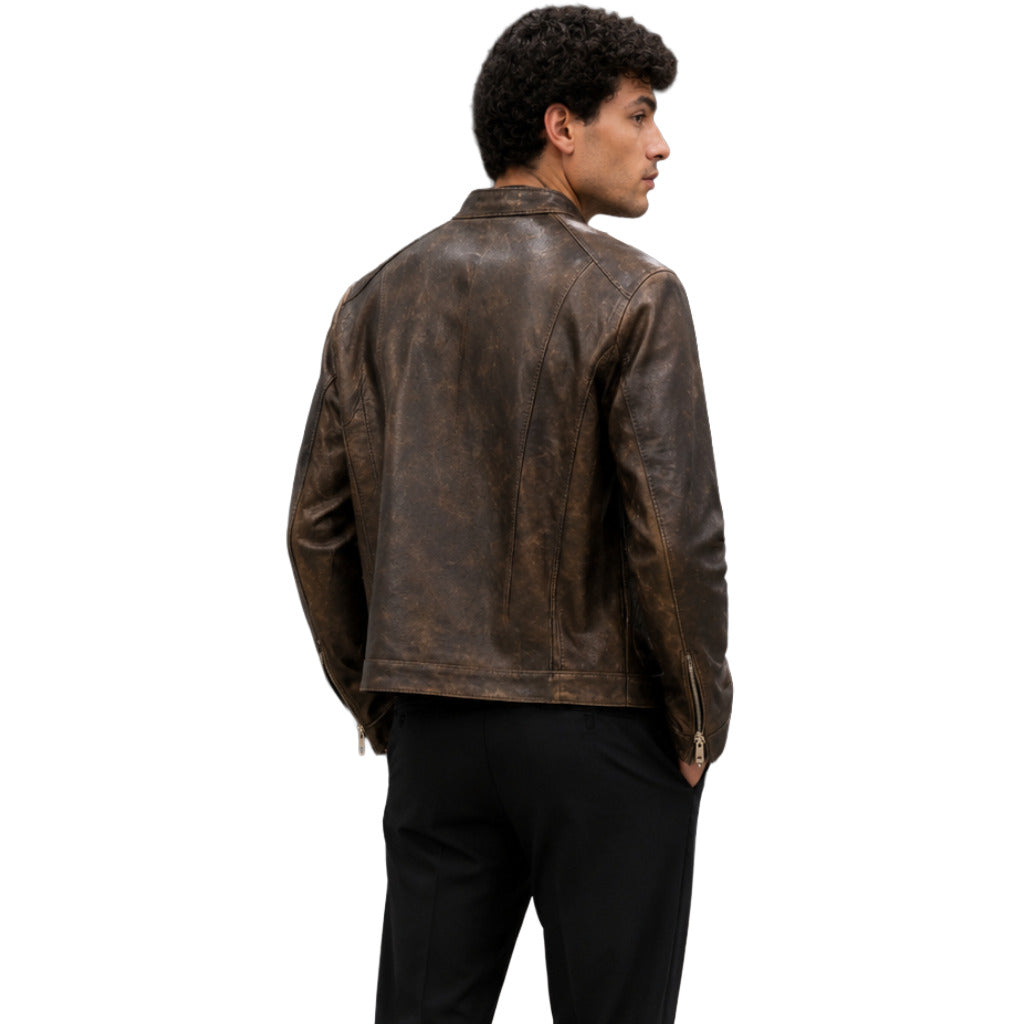 dolce & gabbana - Jackets - giacca in pelle di toro