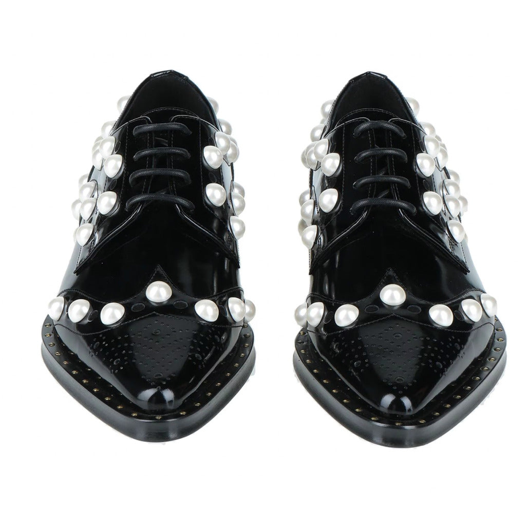 Dolce & Gabbana Leather Derbies Black — view 4