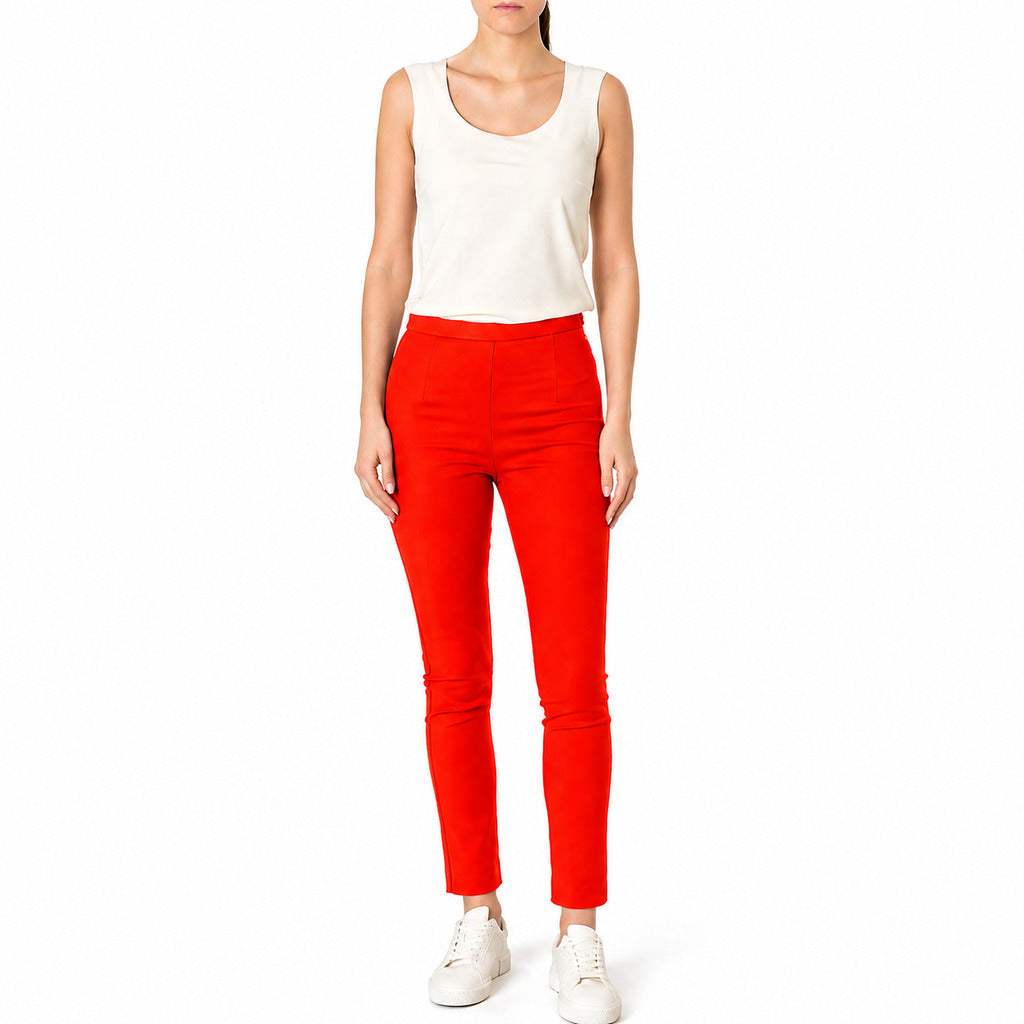 Patrizia Pepe Trousers Giam Red