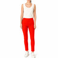 Patrizia Pepe Trousers Giam Red