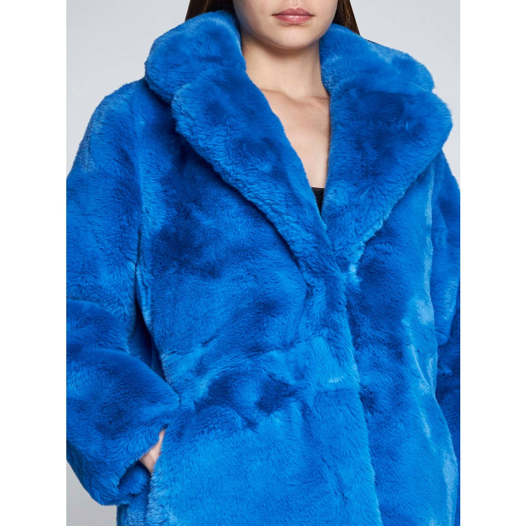 Apparis fur Coat Blue — view 5