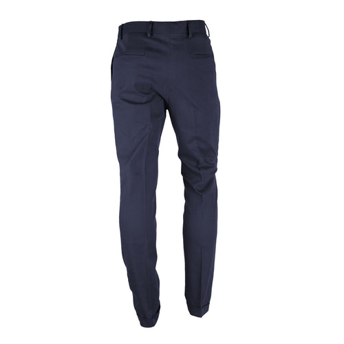 100% Milano Wool Trousers Blue — view 2