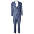 Ermenegildo Zegna Tessuto Wool Suit Blue