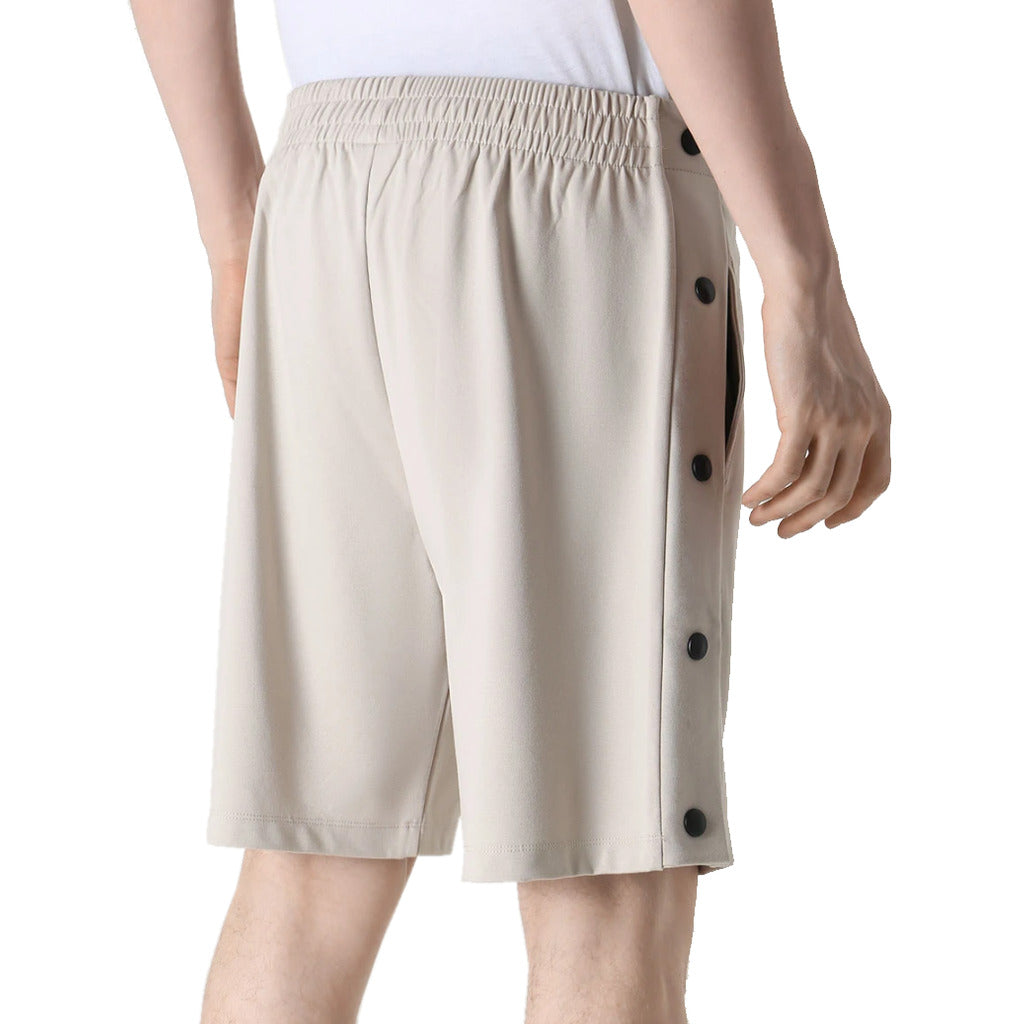 Comme des Fuckdown Viscose Shorts Beige