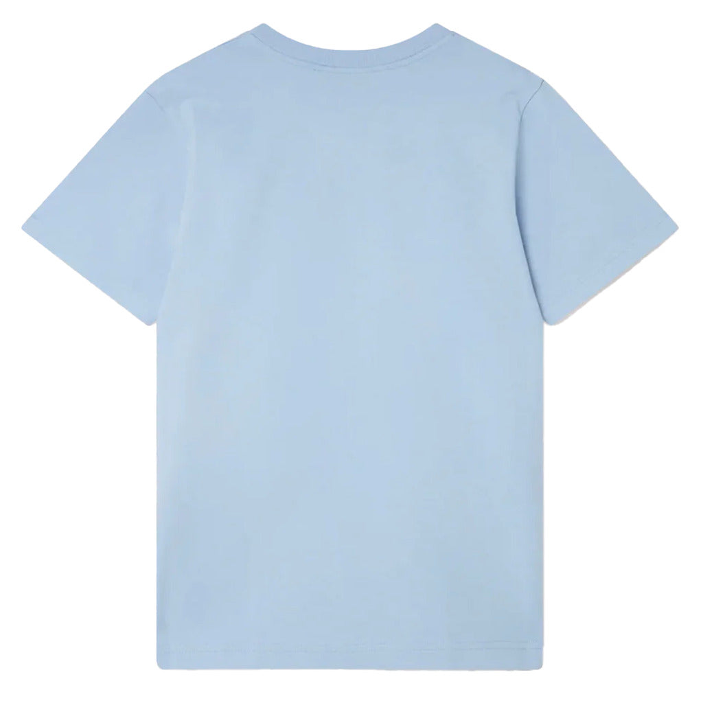 Casablanca Cotton T-Shirt Sky Blue Light Blue — view 2