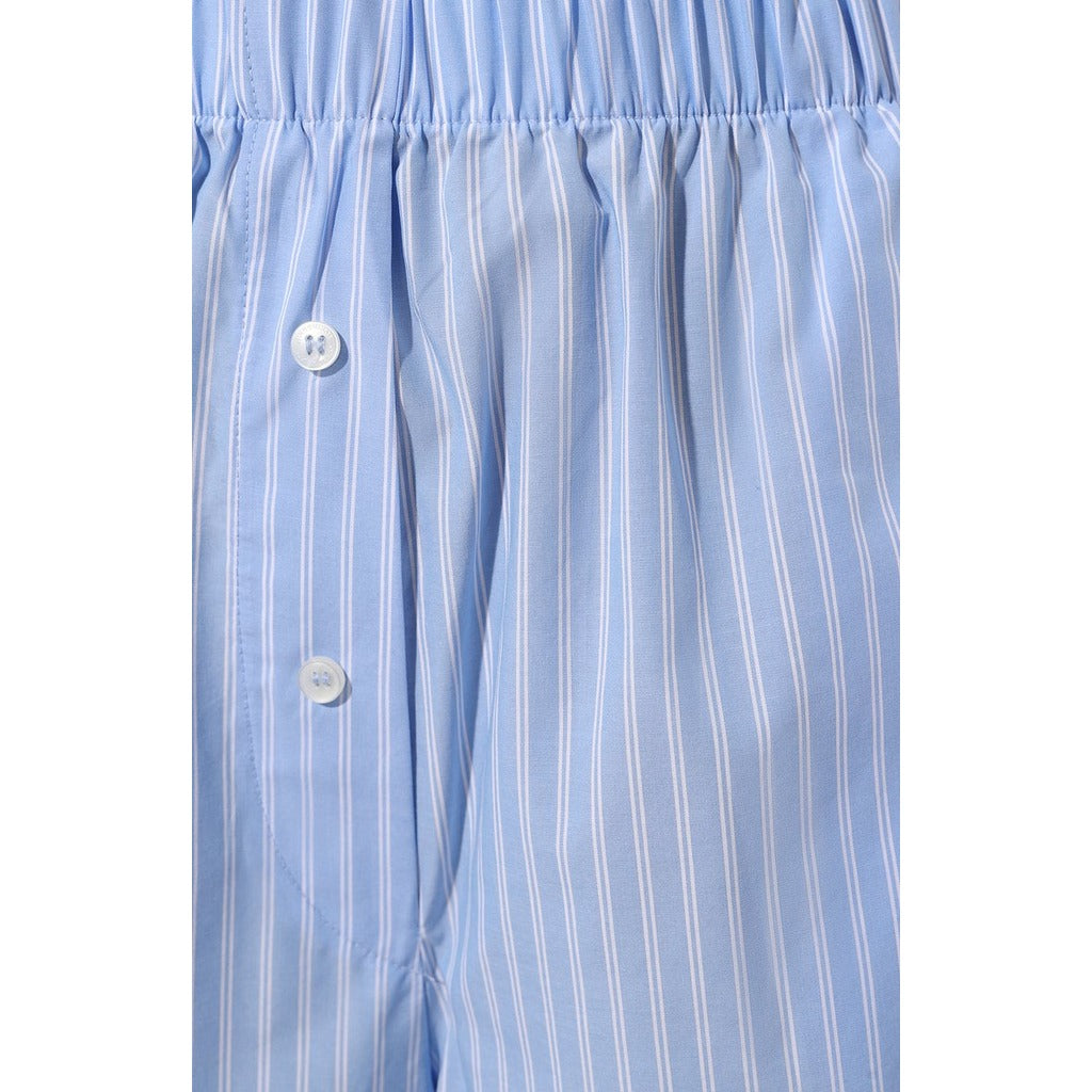 Hinnominate Cotton Bermuda Cotone Rigato Light Blue — view 4