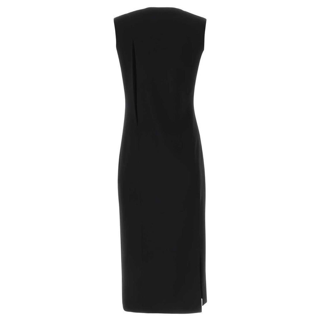 Versace Natural Viscose Dress, Aesthetic Size On Both — view 2