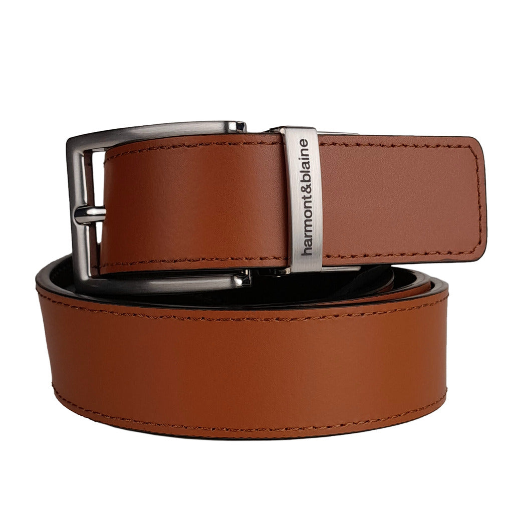 Harmont & Blaine Calfskin Belt Brown — view 2